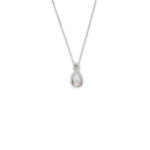 Gargantilla de oro blanco