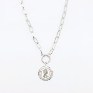 Bright Silver Necklace