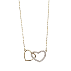 Two Hearts Neclace