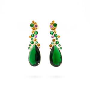 Gold Silver Earrings