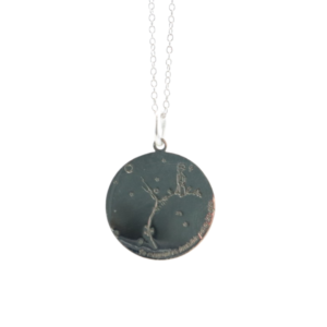 Silver Bright Necklace El Principito