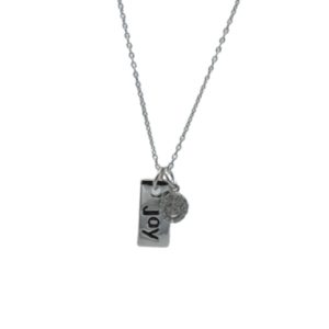 Silver Necklace Joy