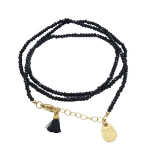 Fashion Bracelet Ponpon Negro