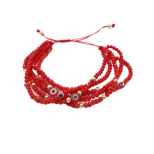 Good Luck Bracelet Ojos Roja