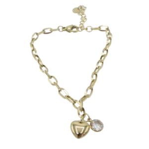 Heart Golden Bracelet