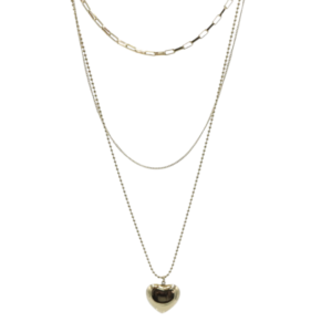 Triple Heart Necklace