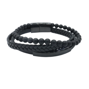 Pulsera Triple Negra