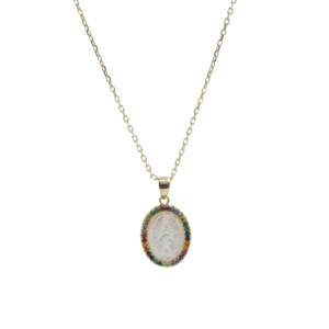 Virgen Guadalupe Silver Gold