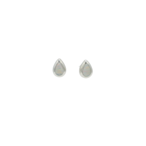 Aretes Ópalo Gota Mediana