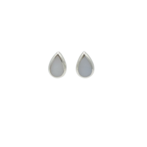 Aretes Madre Perla Gota Grande