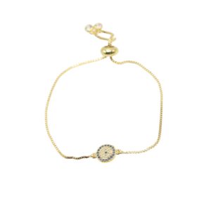 Gold Bracelet Ojo Turco