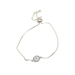 Silver Bracelet Ojo Turco