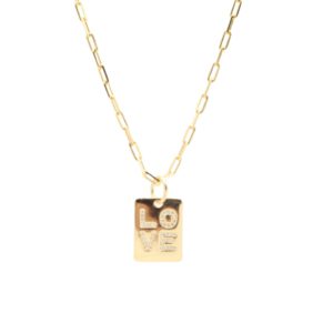 Love Necklace Golden
