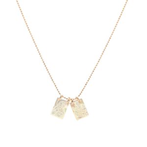 Escapulario Madre Perla Rose Gold