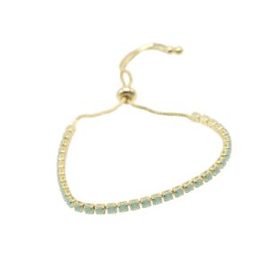 Pulsera Tennis Menta