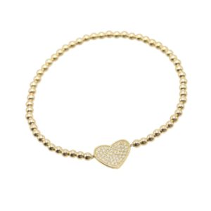 Heart Golden Bracelet