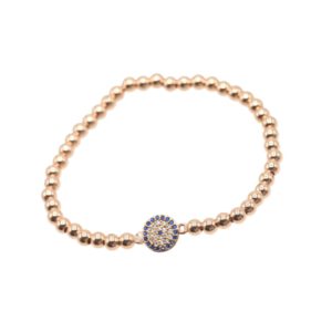Bracelet Rose Gold Ojo Turco