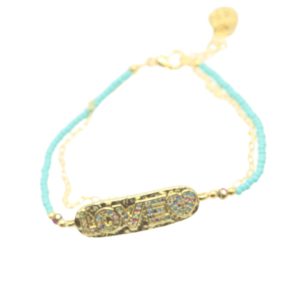 Bracelet turquesa love