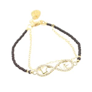Bracelet negro infinito