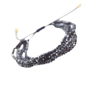 Bracelet varios hilos negra