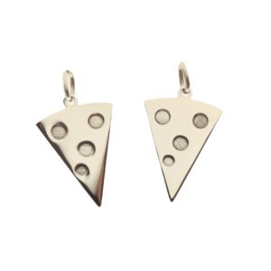 Dije pizza de plata