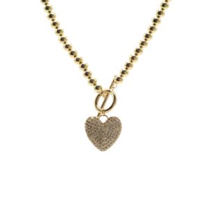 Golden Heart Necklace