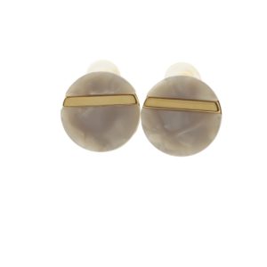 Round Golden Earrings