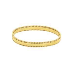 Aro dorado con orilla