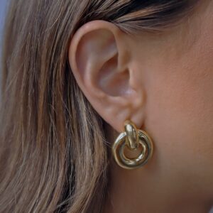 JE shop Aretes oro 14k