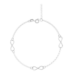 JE Shop Pulsera plata