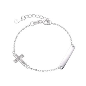 JE Shop Pulsera plata