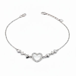 JE Shop Pulsera plata