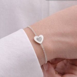 JE Shop Pulsera plata